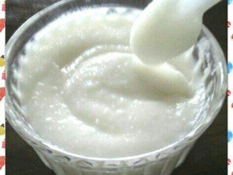 牛乳とココナッツミルクで　ホイップクリーム